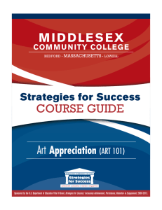 Art Appreciation - Middlesex Community College