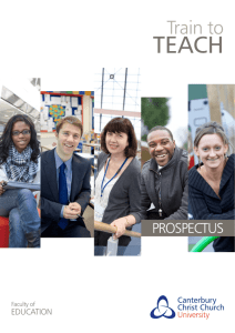 Postgraduate Routes into Teaching brochure