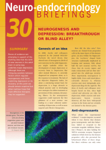 Briefing 30 - British Society for Neuroendocrinology
