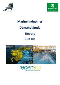 Marine Industries Demand Study Report