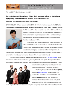 Concerto Competition winner Calvin Jin is featured soloist in Santa