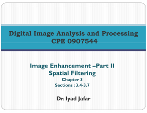 Spatial Filtering