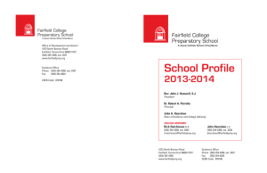 School Profile - Fairfield College Preparatory School