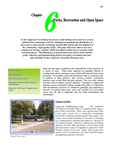 Chapter 6, Parks, Recreation and Open Space