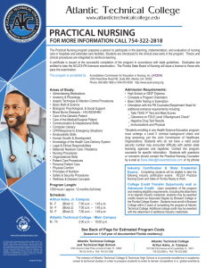 practical nursing - Atlantic Technical College