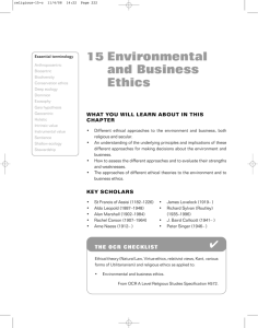 15 Environmental and Business Ethics