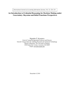 An Introduction to Evidential Reasoning for Decision Making under