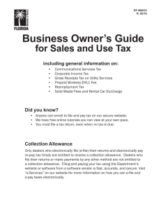 Business Owner's Guide - Florida Department of Revenue