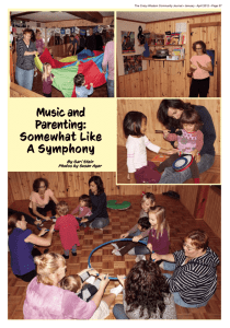 Music and Parenting: Somewhat Like A Symphony