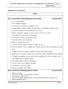 2015 - Shrimad Rajchandra Institute of Management and Computer