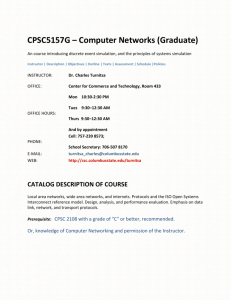 CPSC 5157G - Turnista  - TSYS School of Computer Science