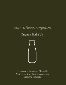 Blue Ribbon Organics - National Agri