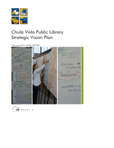 Chula Vista Public Library Strategic Vision Plan