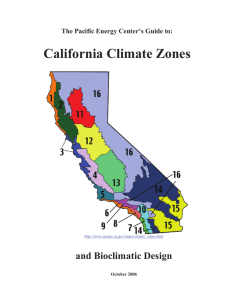 California Climate Zones - Pacific Gas and Electric Company