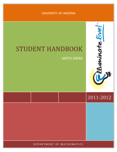 STUDENT HANDBOOK