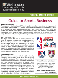 Guide to Sports Business