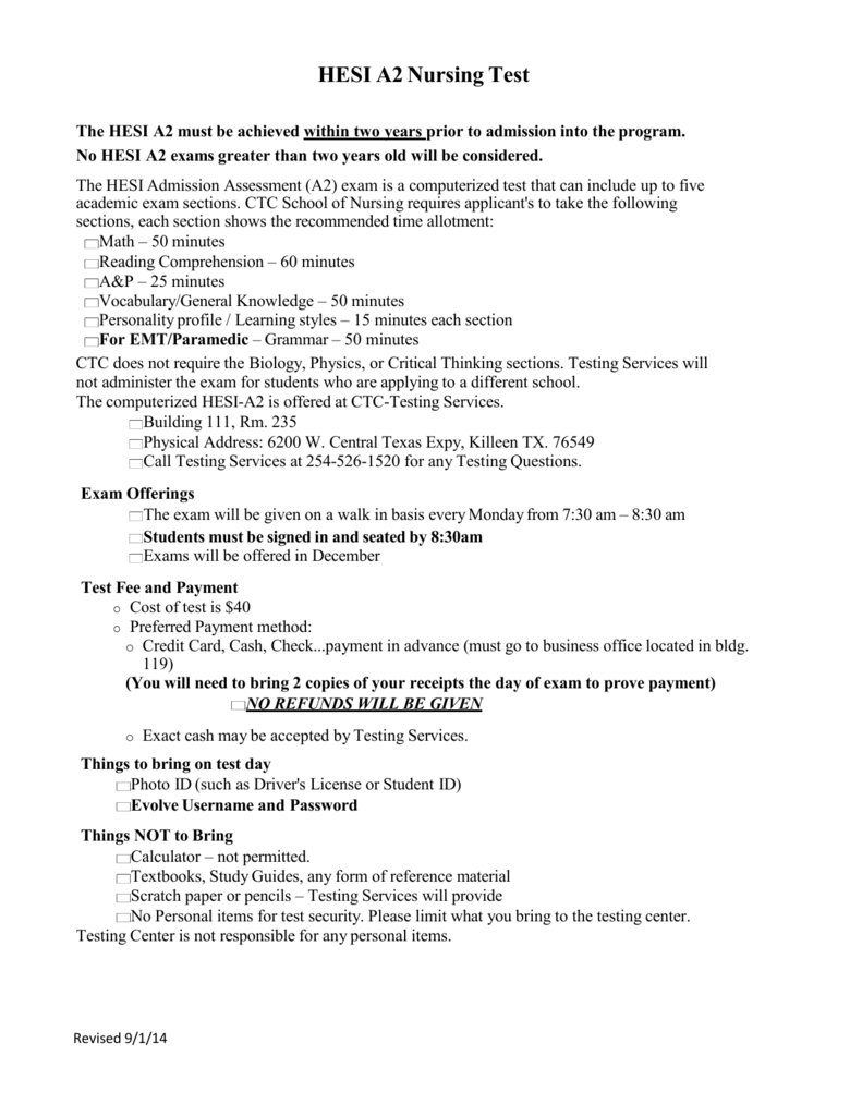 Printable Hesi A2 Practice Test Prntbl concejomunicipaldechinu gov co