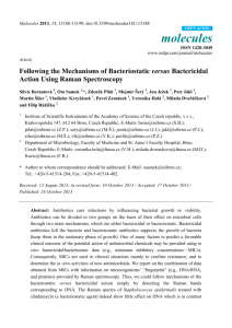 Following the Mechanisms of Bacteriostatic versus