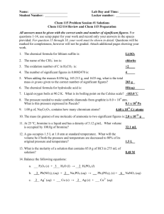 Chem115 2008T1 PS1 Solutions
