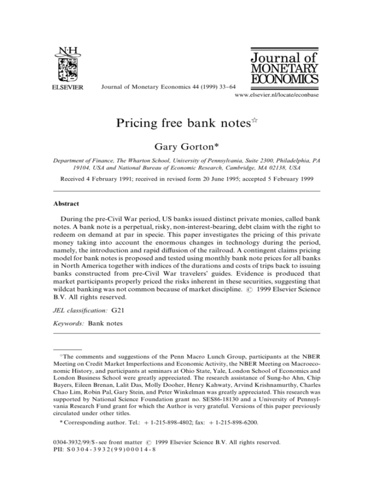 pricing-free-bank-notes