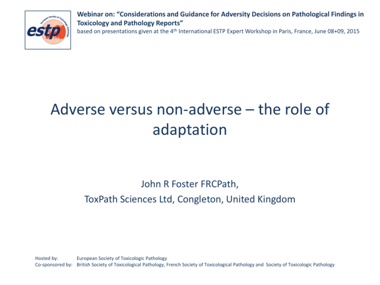 Adverse Versus Non adverse The Role Of Adaptation