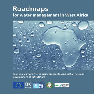 Roadmaps for water management in West Africa - UNEP