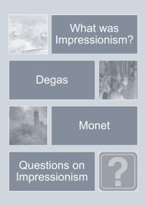 What was Impressionism?
