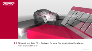 Ethernet and CAN FD - Enablers for new Communication