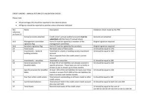 CY Validation Checks