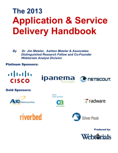 Application & Service Delivery Handbook