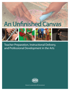 An Unfinished Canvas - Arts Education Partnership