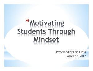 pdf presentation on mindset