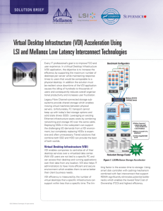 Virtual Desktop Infrastructure (VDI)
