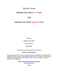 Interest Can Work For You!