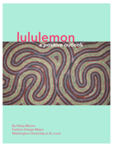 LULULEMON: A POSITIVE OUTLOOK