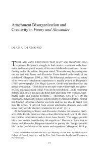 Attachment Disorganization and Creativity in Fanny and Alexander