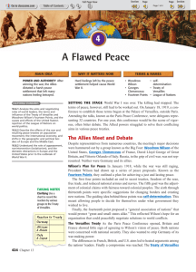 A Flawed Peace - HistoryWithMrGreen.com