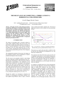 the relevance of computing a third layer in a horizontal stratified soil