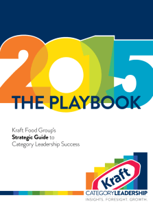 Kraft Food Group's Strategic Guide to Category Leadership Success