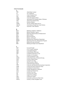 List of Acronyms A - State Bank of Pakistan