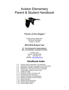 Student & Parent Handbook