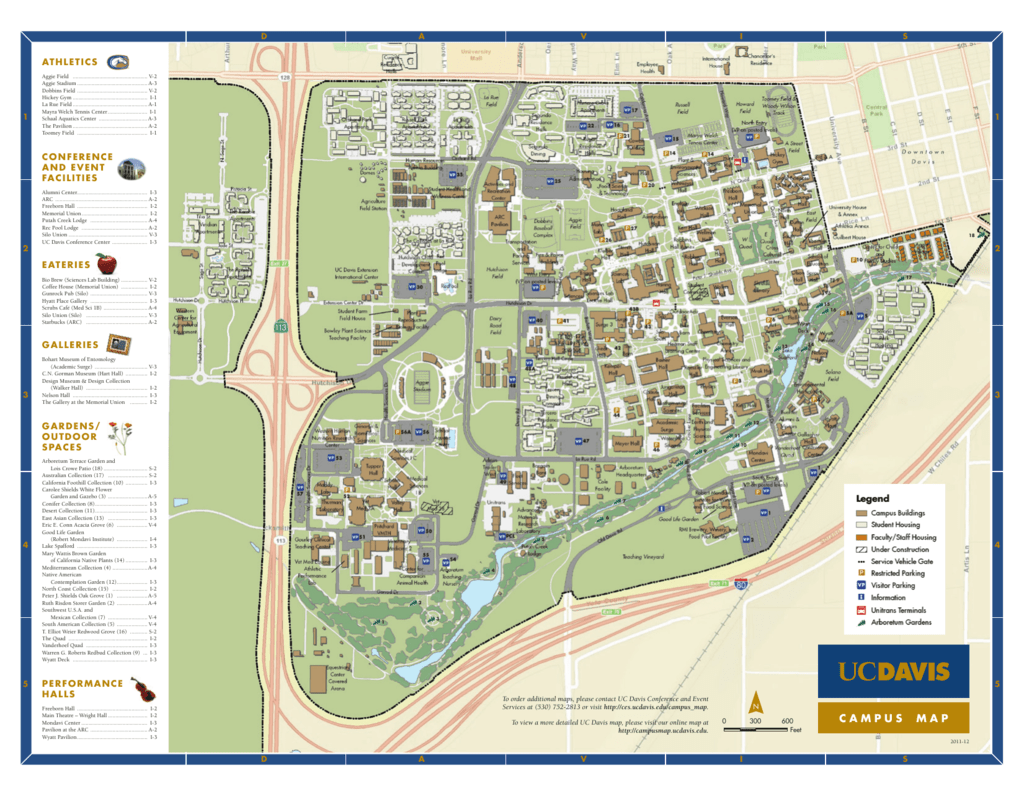 uc davis center campus map Campus Map Uc Davis School Of Veterinary Medicine uc davis center campus map