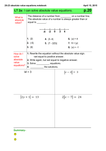 20-23 absolute value equations.notebook