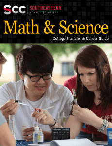 College Transfer & Career Guide - Southeastern Community College