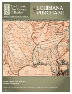 louisiana purchase - Historic New Orleans Collection