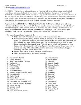 Buy Write My Story English Ii Honors Fahrenheit Garcia Agarcia What Is A Thesis Of An Essay also Essay On Business Fahrenheit Essay Topic How To Write A Thesis Paragraph For An Essay