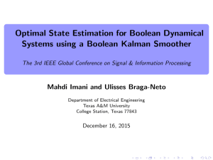 Optimal State Estimation for Boolean Dynamical Systems