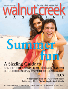 A Sizzling Guide to - Walnut Creek Magazine