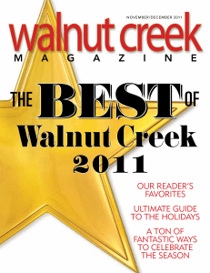 THE OF - Walnut Creek Magazine