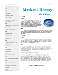 Math and History